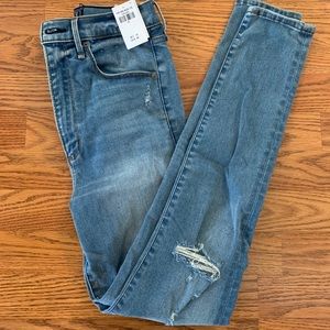 Abercrombie & Fitch Ultra High Rise, super skinny